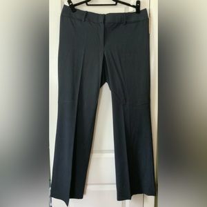 Dark blue trousers